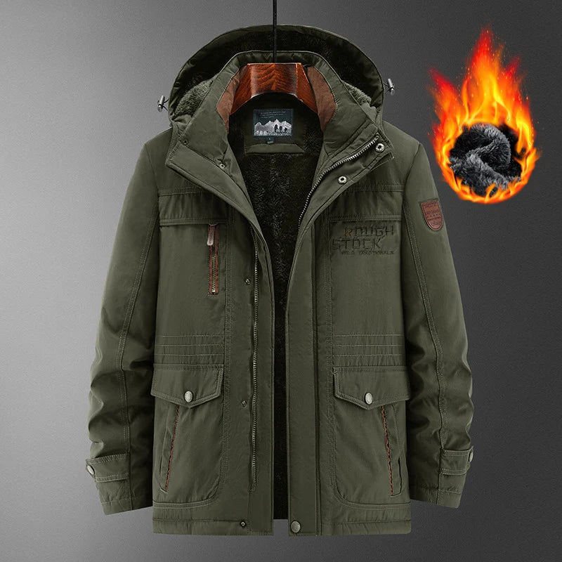 Men's Hooded Winter Jacket