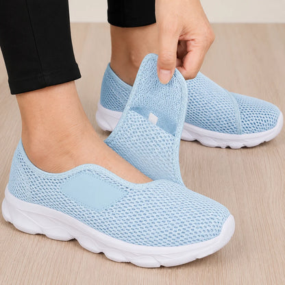 Adjustable Mesh Slip On Trainers