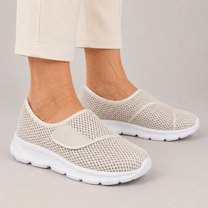 Adjustable Mesh Slip On Trainers