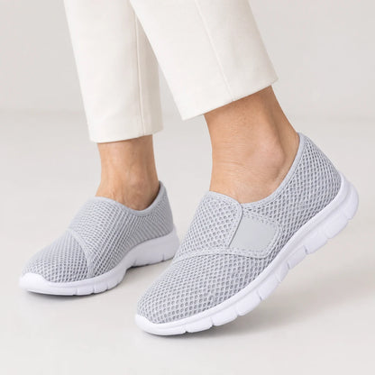 Adjustable Mesh Slip On Trainers