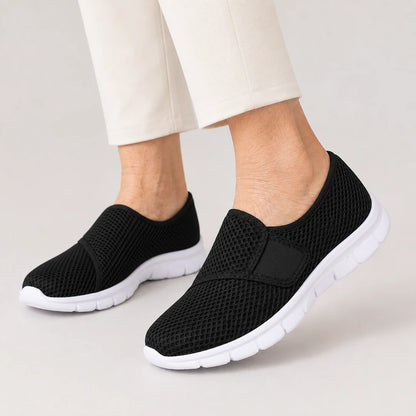 Adjustable Mesh Slip On Trainers