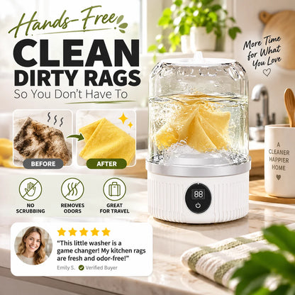 Cordless Mini Washing Machine