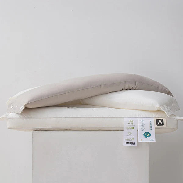 Dual-Zone Adjustable Sleep Pillow
