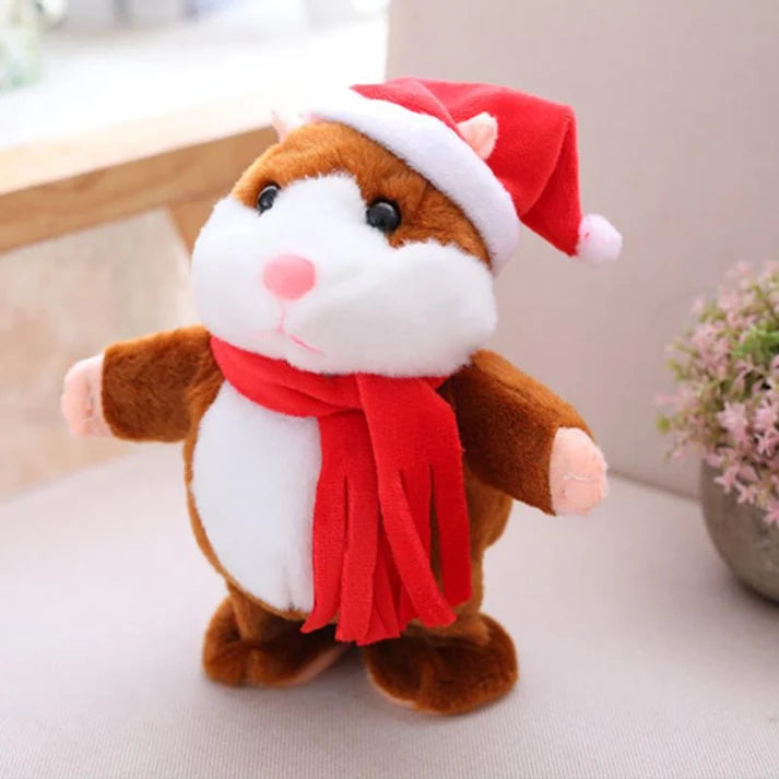 Interactive Talking Hamster Plush Toy