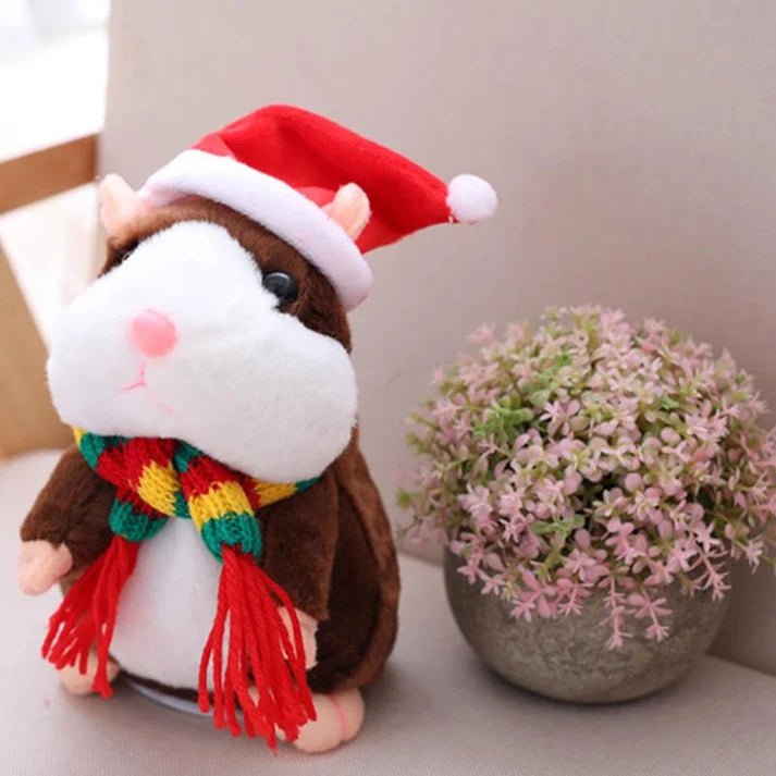 Interactive Talking Hamster Plush Toy