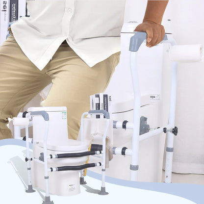 Adjustable Toilet Support Frame