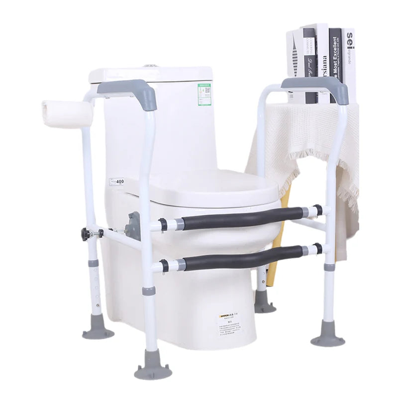 Adjustable Toilet Support Frame