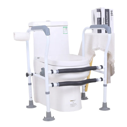Adjustable Toilet Support Frame