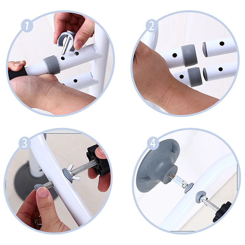 Adjustable Toilet Support Frame