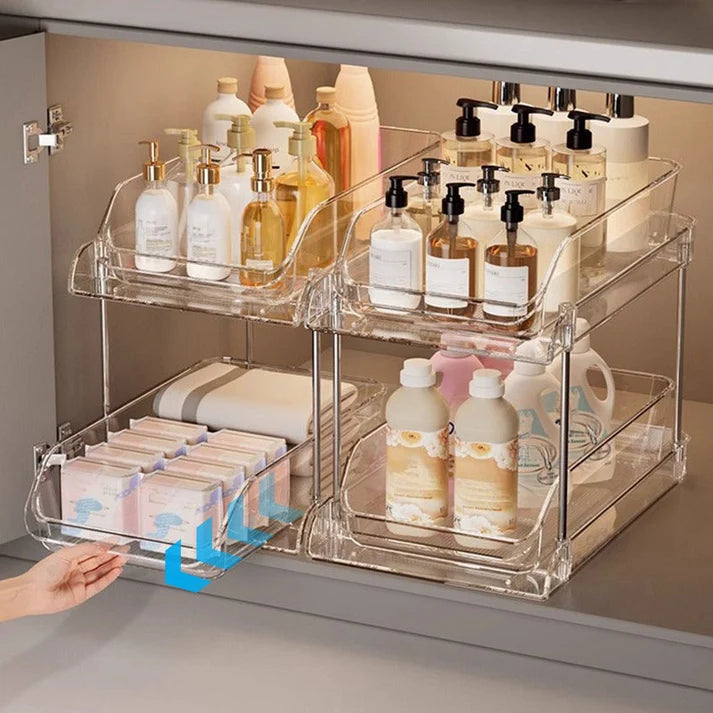 Expandable Pull-Out Under-Sink Organiser