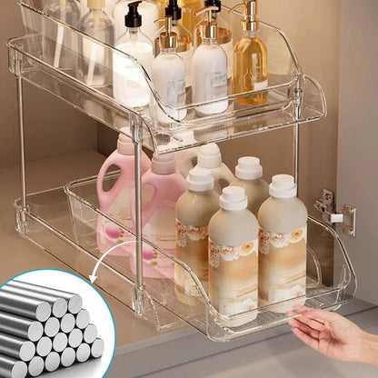 Expandable Pull-Out Under-Sink Organiser