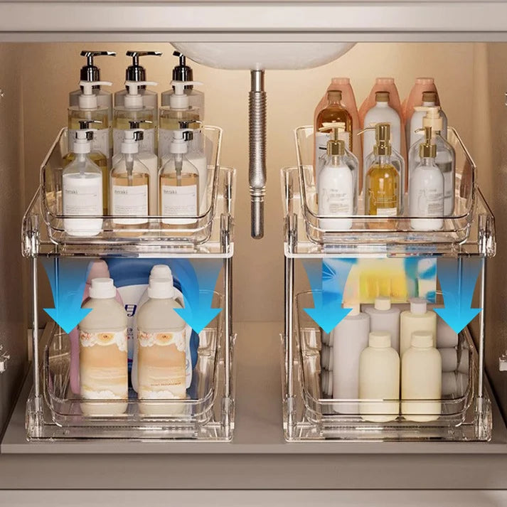 Expandable Pull-Out Under-Sink Organiser