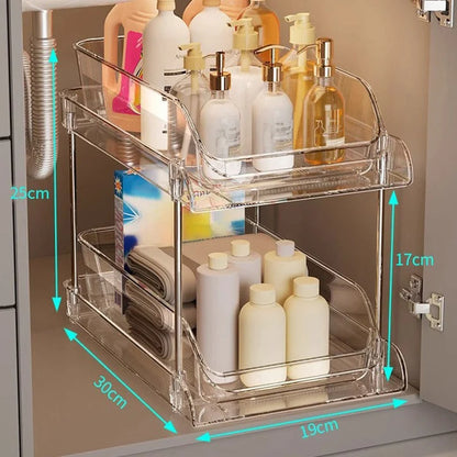 Expandable Pull-Out Under-Sink Organiser