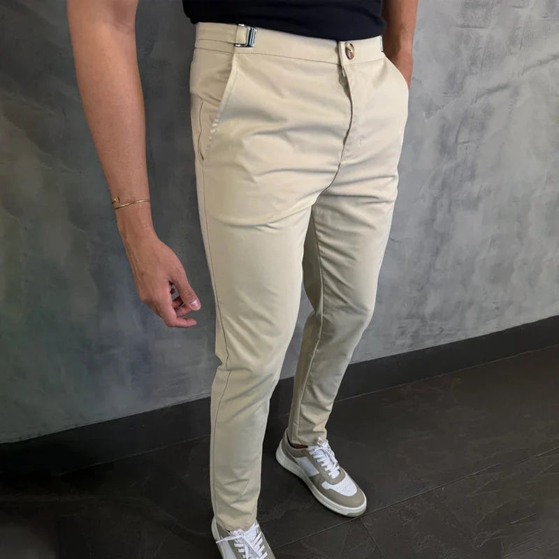 Men's Stretch Slim-Fit Trousers