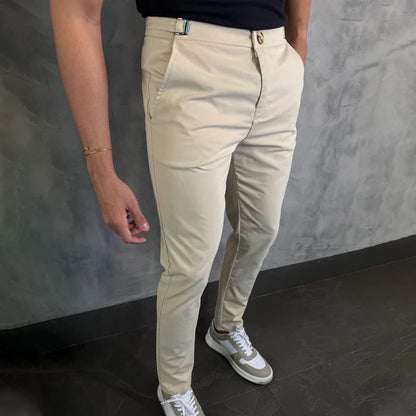 Men's Stretch Slim-Fit Trousers