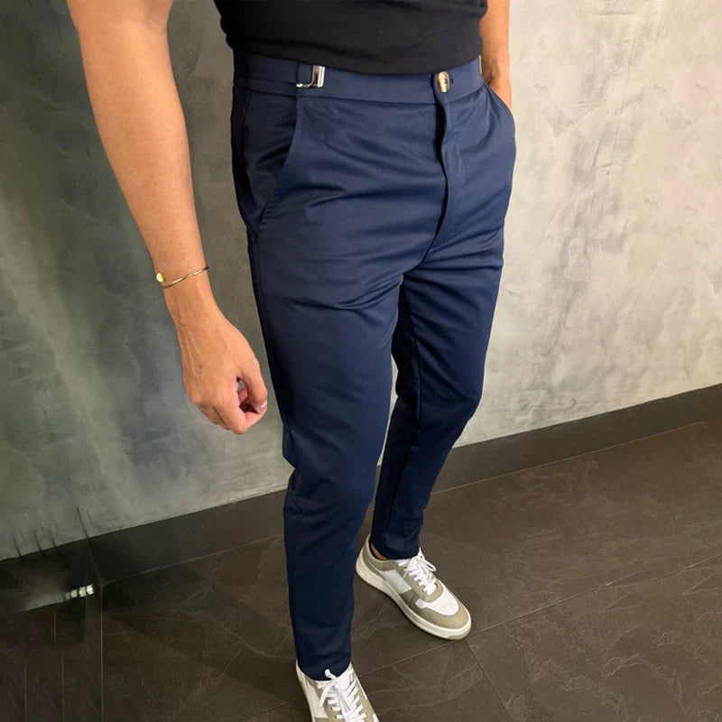 Men's Stretch Slim-Fit Trousers