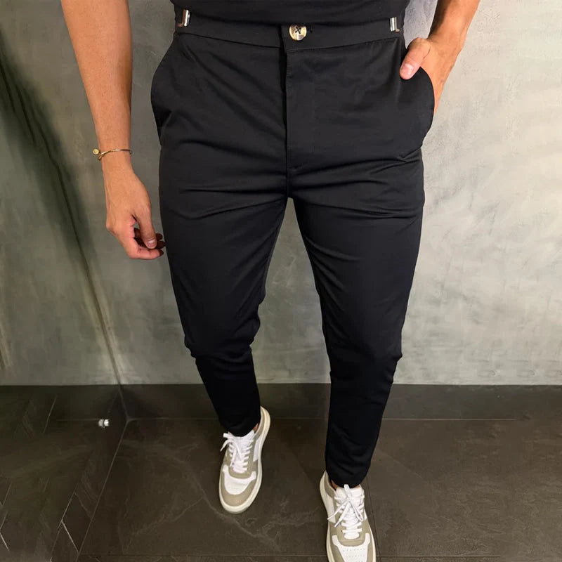 Men's Stretch Slim-Fit Trousers