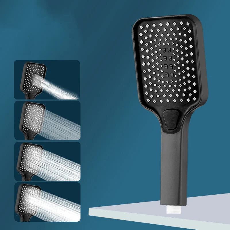 4-Mode Wide Face Shower Head