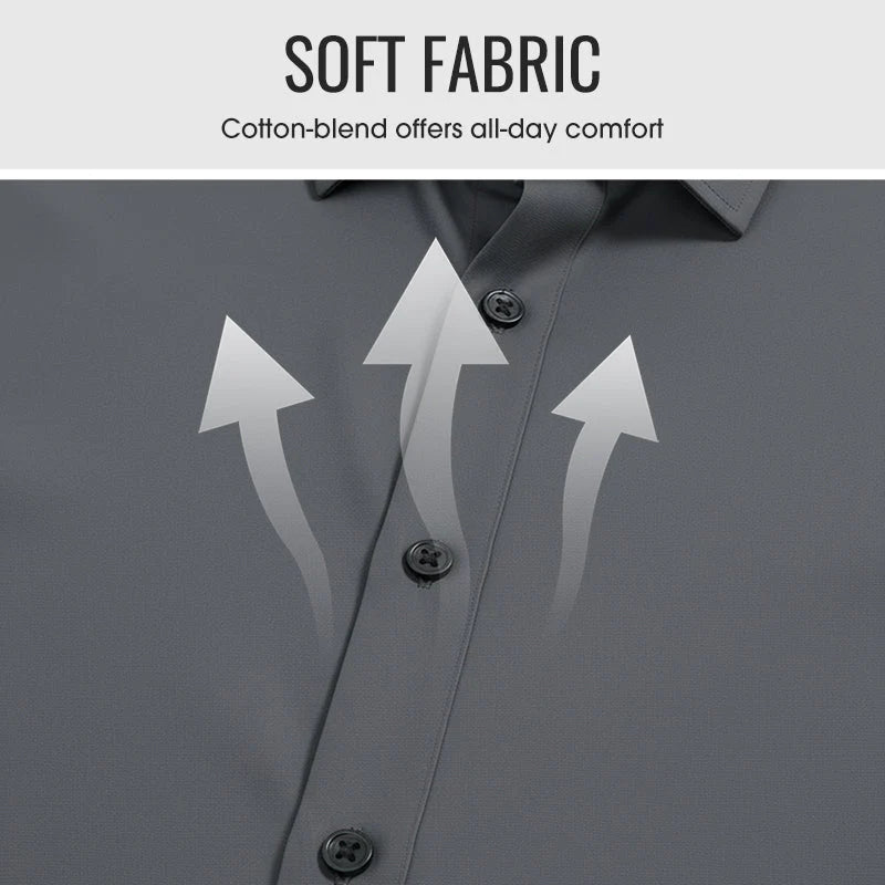 Men's Tailored Button Front Shirt