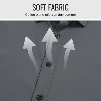 Men's Tailored Button Front Shirt