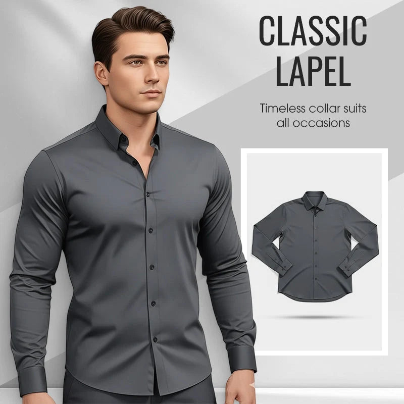 Men's Tailored Button Front Shirt