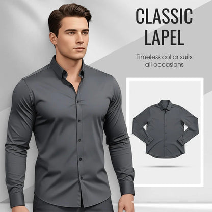 Men's Tailored Button Front Shirt