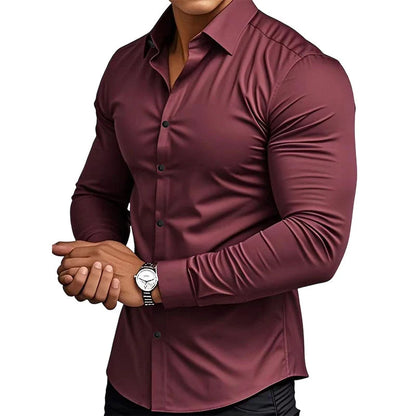 Men's Tailored Button Front Shirt