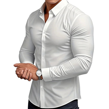 Men's Tailored Button Front Shirt
