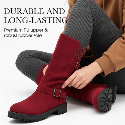 Women's Slouchy Mid Calf Boots