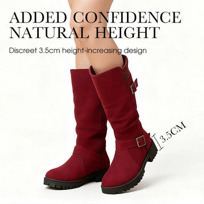 Women's Slouchy Mid Calf Boots