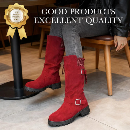 Women's Slouchy Mid Calf Boots