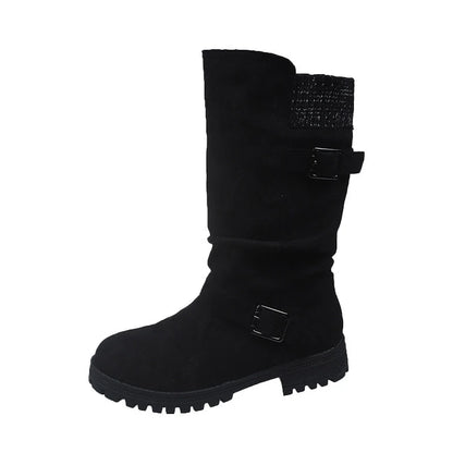 Women's Slouchy Mid Calf Boots