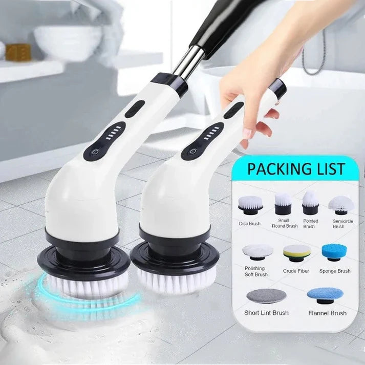 Cordless Extendable Electric Cleaning Brush