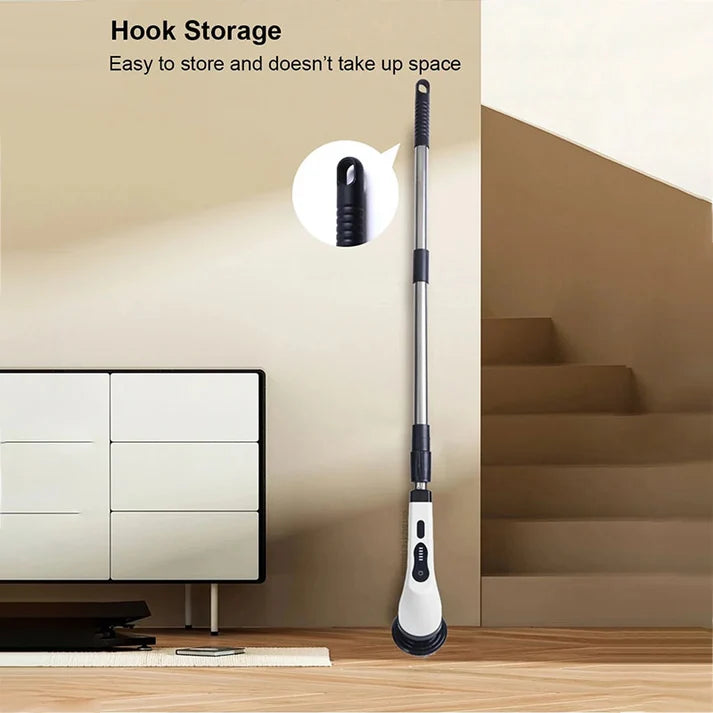 Cordless Extendable Electric Cleaning Brush