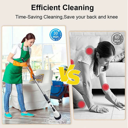 Cordless Extendable Electric Cleaning Brush