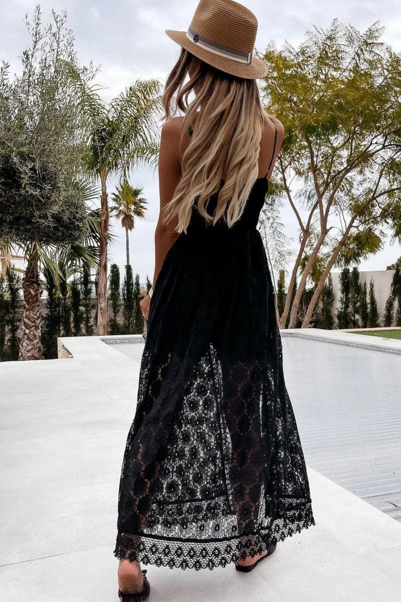 Women's Strappy Cut Out Summer Jumpsuit