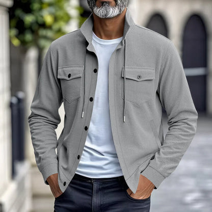 Men's Ribbed Corduroy Utility Jacket