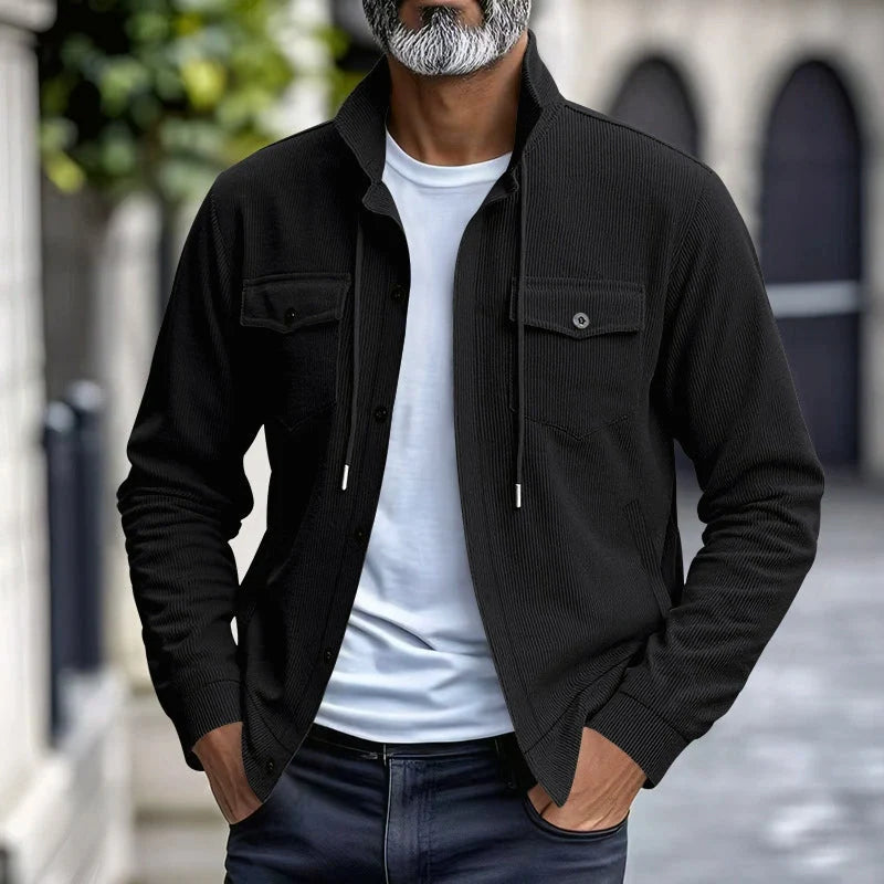 Men's Ribbed Corduroy Utility Jacket