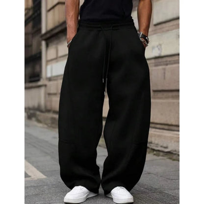 Unisex Wide Leg Straight Joggers