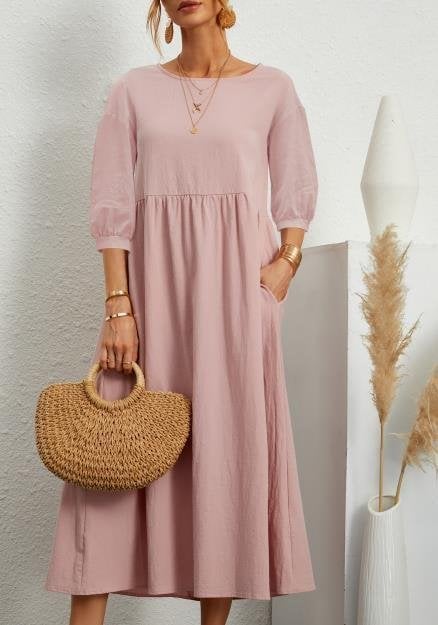 Women's Lantern Sleeve Summer Dress