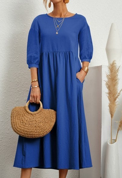 Women's Lantern Sleeve Summer Dress