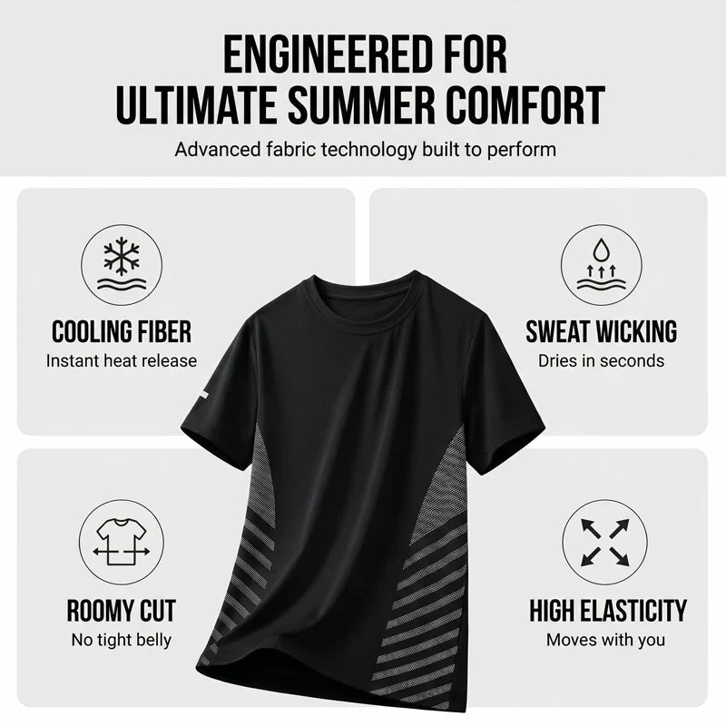 Men’s Quick-Dry Athletic T-Shirt