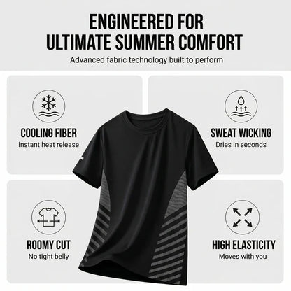Men’s Quick-Dry Athletic T-Shirt