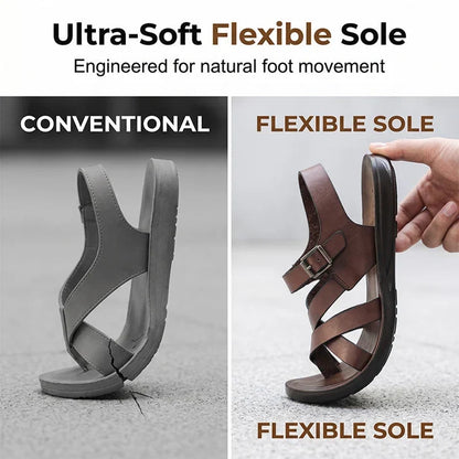 Men's Adjustable Strap Roman Sandals