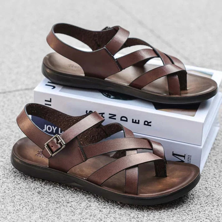 Men's Adjustable Strap Roman Sandals