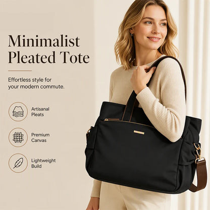 Women's Elegant Pleated Shoulder Handbag