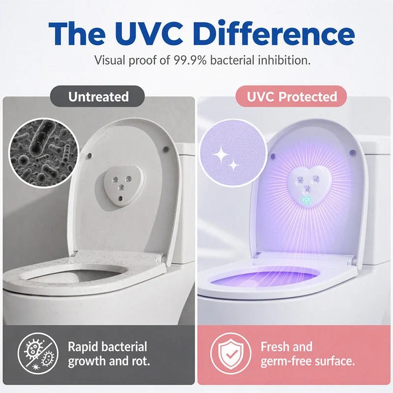 Smart UVC Toilet Lid Light