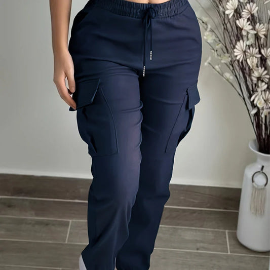 Women's High-Waisted Cargo Joggers