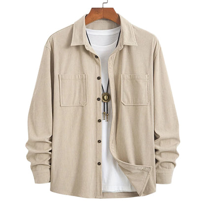 Men's Textured Cord Shirt