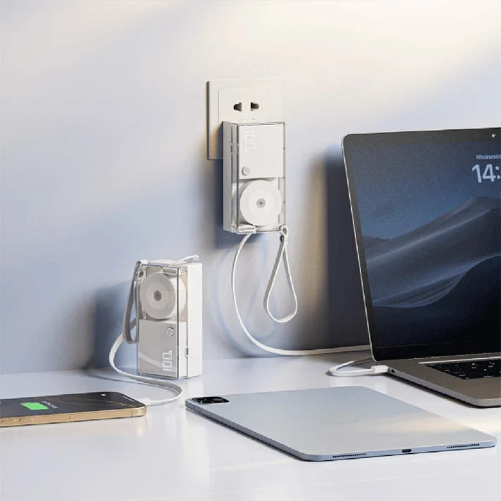Compact Built In Cable Power Bank